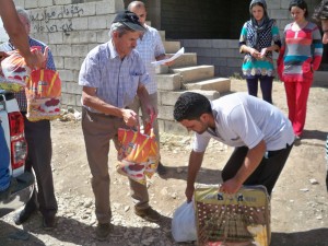 Food distribution to IDP'S