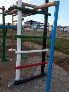 New playground painted